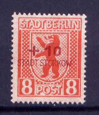 (099) Lokalausgabe Storkow  Nr.4                    *  ungebraucht