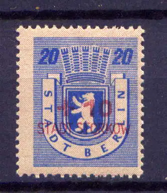 (102) Lokalausgabe Storkow  Nr.7                    *  ungebraucht