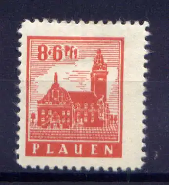 (106) Lokalausgabe Plauen  Nr.4                 *  ungebraucht