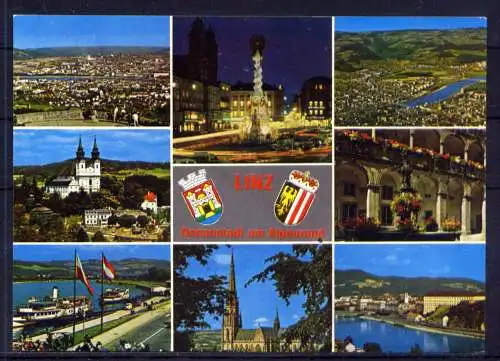 (5584) Linz  - unbeschrieben / Österreich Basilika Dom Schloß