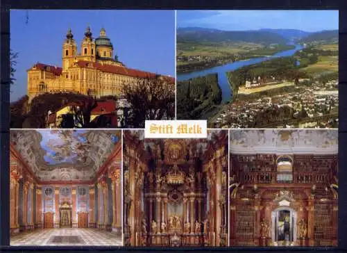 (5589) Melk  - unbeschrieben / Österreich Kirche Stift