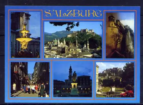 (5594) Salzburg  - unbeschrieben / Österreich Schloß Brunnen Park