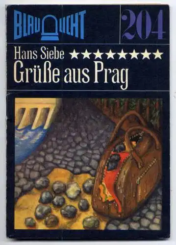 (204) DDR Blaulicht - Nr.204 / Hans Siebe--- Grüße aus Prag / Ostalgie Krimi