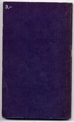 (052) DDR DIE -Reihe  / Vaclav Erben --- Der Tod des talentierten Schusters / Ostalgie Krimi Romanheft Paperback