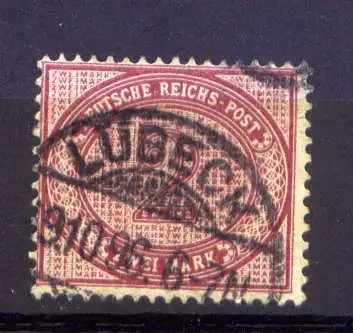 (3873) Deutsches Reich Nr.37         O    gestempelt