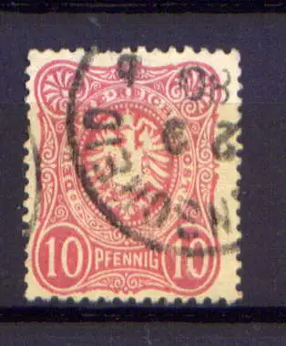 (3876) Deutsches Reich Nr.41         O    gestempelt