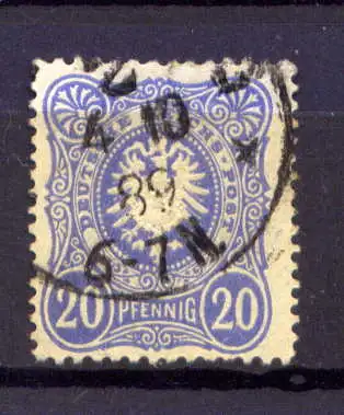 (3879) Deutsches Reich Nr.42         O    gestempelt