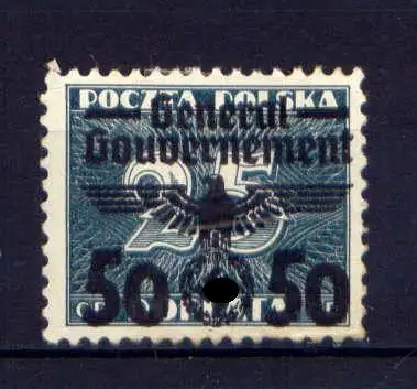 (047) Deutsches Reich Generalgouvernement Nr.36         *  ungebraucht