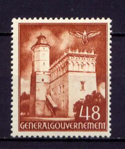 (058) Deutsches Reich Generalgouvernement Nr.69         *  ungebraucht