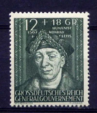 (070) Deutsches Reich Generalgouvernement Nr.120         *  ungebraucht