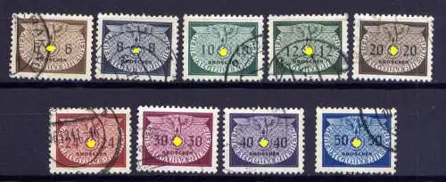 (086) Deutsches Reich Generalgouvernement Dienst Nr.16/24         O  gestempelt