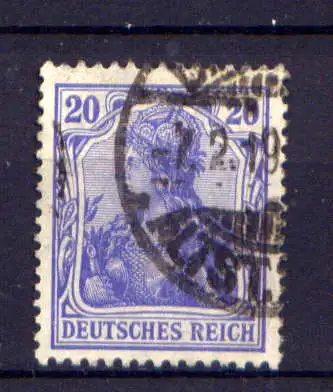 (3918) Deutsches Reich Nr.87 II         O    gestempelt