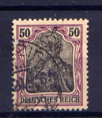 (3922) Deutsches Reich Nr.91 II         O    gestempelt