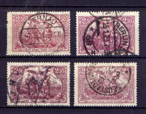 (3937) Deutsches Reich Nr.115 (4)         O    gestempelt