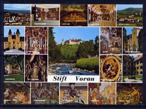 (5605) Vorau  - unbeschrieben / Österreich Stift Kirche