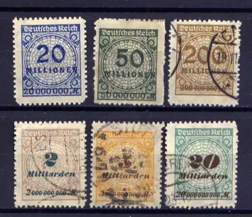 (4009) Deutsches Reich ex.Nr.319/29 B         O  gestempelt + *  ungebraucht