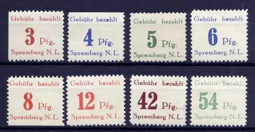 (136) Lokalausgabe Spremberg  Nr.7/14 A                   **  postfrisch