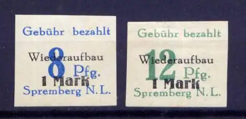 (147) Lokalausgabe Spremberg  Nr.21/2 B                   *  ungebraucht