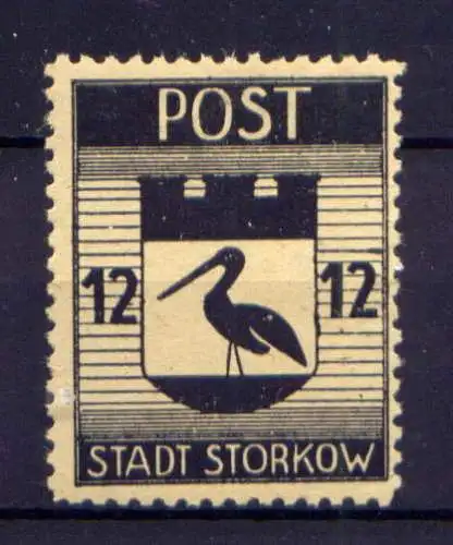 (176) Lokalausgabe Storkow  Nr.14 A                    **  postfrisch