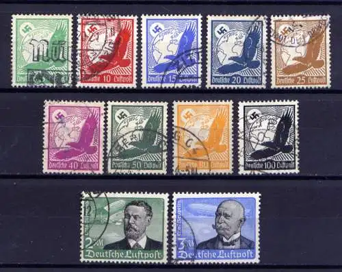 (4072) Deutsches Reich Nr.529/39        O  gestempelt