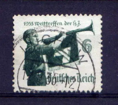 (4086) Deutsches Reich Nr.584 y        O  gestempelt