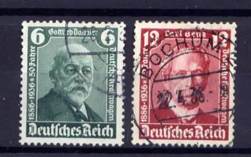 (4093) Deutsches Reich Nr.604/5        O  gestempelt