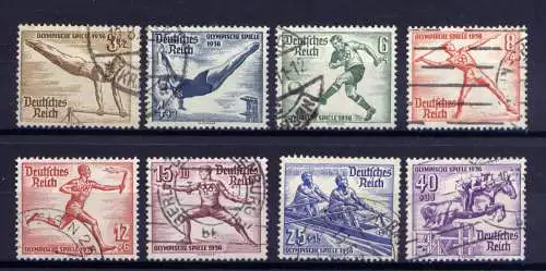 (4096) Deutsches Reich Nr.609/16        O  gestempelt