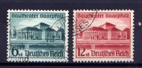 (4123) Deutsches Reich Nr.673/4        O  gestempelt