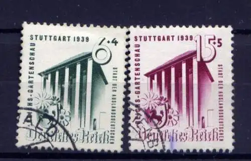 (4134) Deutsches Reich Nr.692/3        O  gestempelt
