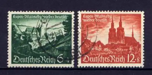 (4159) Deutsches Reich Nr.748/9        O  gestempelt