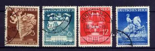 (4172) Deutsches Reich Nr.768/71        O  gestempelt