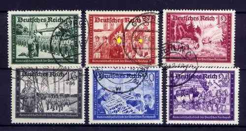 (4175) Deutsches Reich Nr.773/8        O  gestempelt