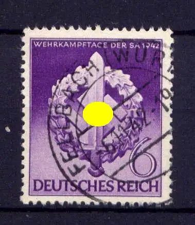 (4198) Deutsches Reich Nr.818        O  gestempelt