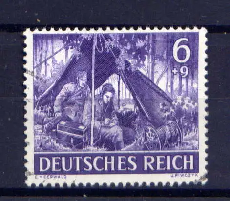 (4214) Deutsches Reich Nr.834        O  gestempelt
