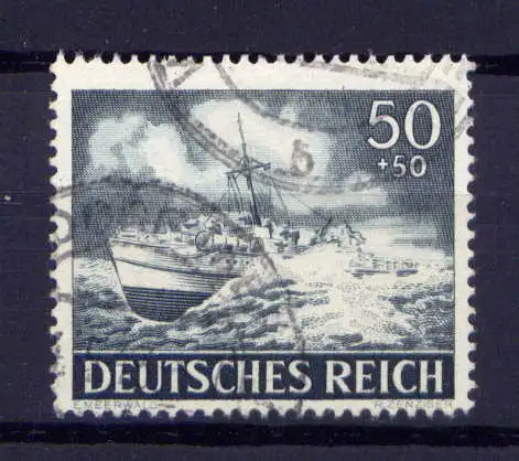 (4219) Deutsches Reich Nr.842        O  gestempelt
