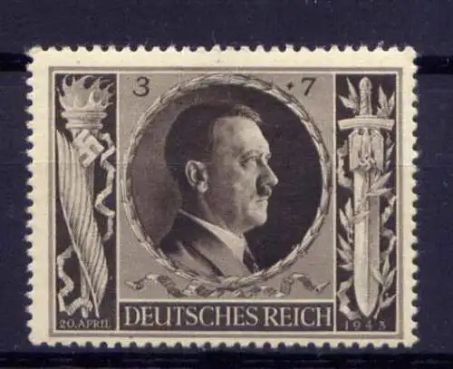 (4223) Deutsches Reich Nr.844        *  ungebraucht