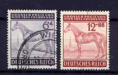 (4235) Deutsches Reich Nr.857/8        O  gestempelt