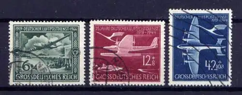 (4242) Deutsches Reich Nr.866/8        O  gestempelt
