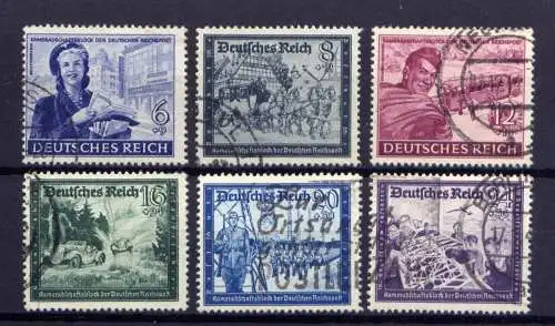 (4249) Deutsches Reich Nr.888/93        O  gestempelt