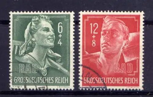 (4250) Deutsches Reich Nr.894/5        O  gestempelt