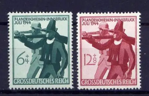 (4252) Deutsches Reich Nr.897/8        **  postfrisch