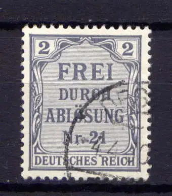 (4260) Deutsches Reich Dienst Nr.1        O  gestempelt