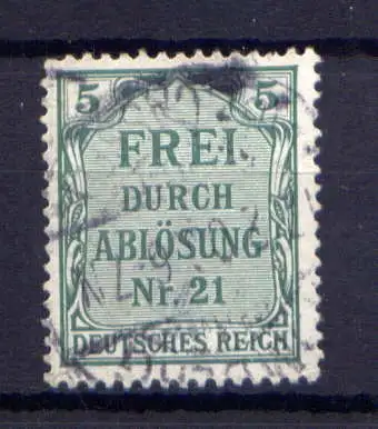 (4261) Deutsches Reich Dienst Nr.3        O  gestempelt