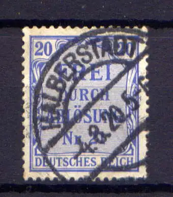 (4263) Deutsches Reich Dienst Nr.5        O  gestempelt