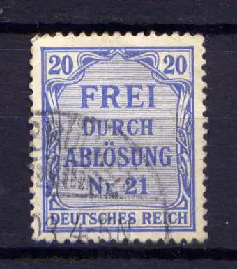 (4264) Deutsches Reich Dienst Nr.5        O  gestempelt