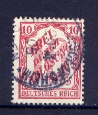 (4269) Deutsches Reich Dienst Nr.12        O  gestempelt