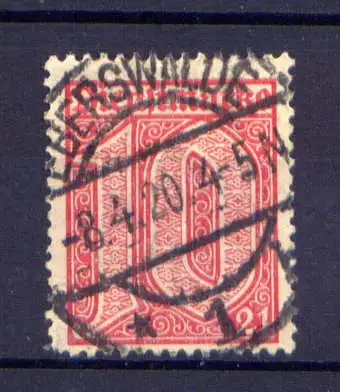 (4273) Deutsches Reich Dienst Nr.17        O  gestempelt