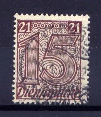 (4274) Deutsches Reich Dienst Nr.18        O  gestempelt