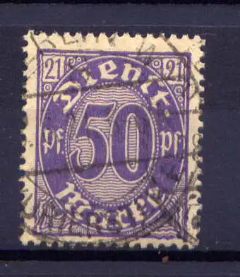 (4278) Deutsches Reich Dienst Nr.21        O  gestempelt