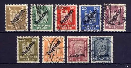 (4309) Deutsches Reich Dienst Nr.105/13        O  gestempelt